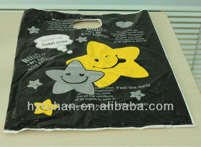 Plastic bag for clothing/customized gift packaging bags printing