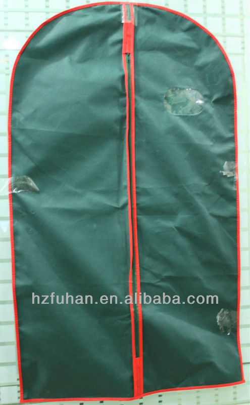 Eco-friendly dustproof suit cover bag/folded garment bag