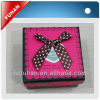 Customized elegant candy packing box with ribbon