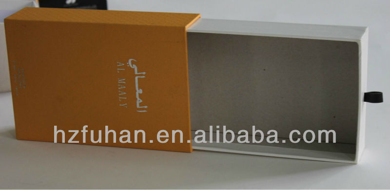 customized paper drawer box with printing