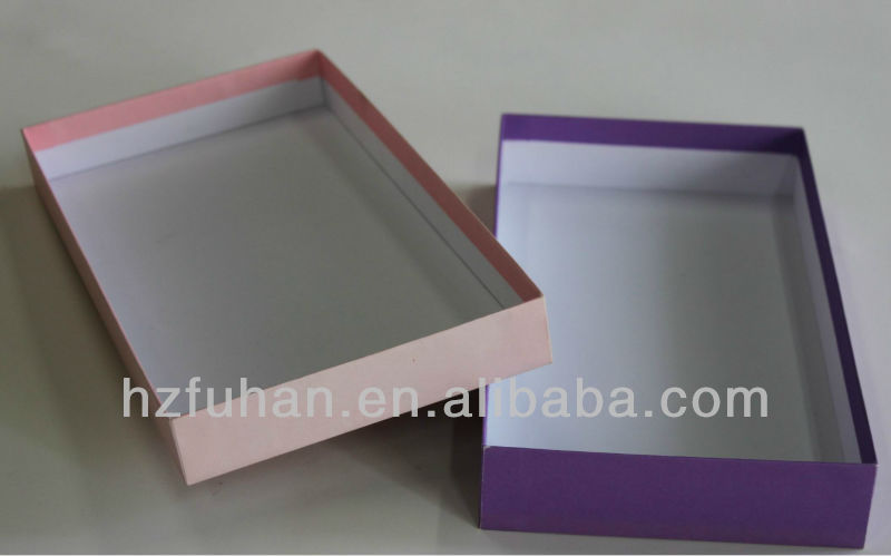 Customized silk packing box , paper folding packing boxes