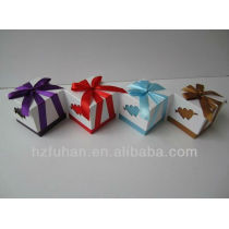 Colourful paper tie packaging boxes