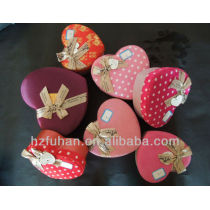 Heart design paper box for Festival day