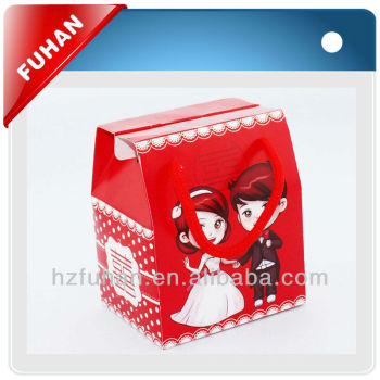 Customized wedding favors paper box for packing candy