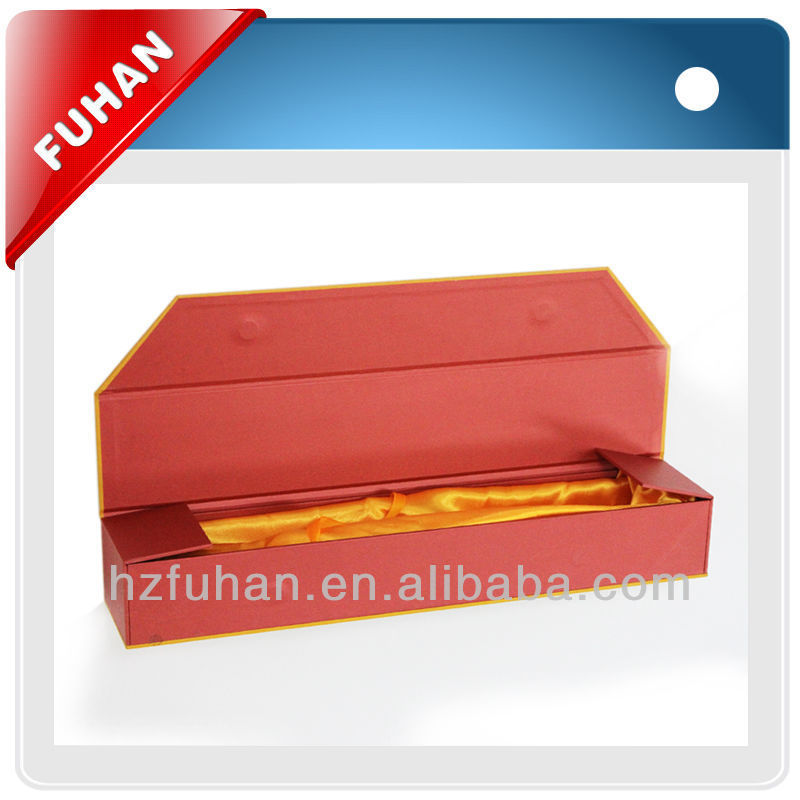 Square paper box with tray with front flap