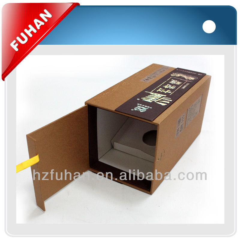 Various shaped cosmetic packaging box
