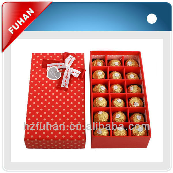 High quality gift box packaging with cartoon