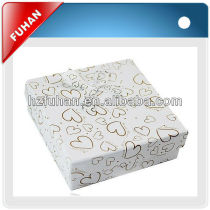 Various shaped gift box design for garments