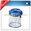 Promotional design clear pvc plastic bags with zipper top