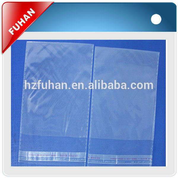 Professional factory provide discount transparent zipper bag