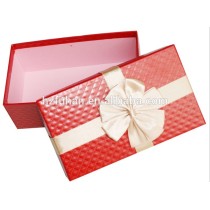 2014 Popular style gift packing box with ribbon for garment,gift