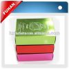 Fashionable exquisite paper material gift packing box for gift,garment