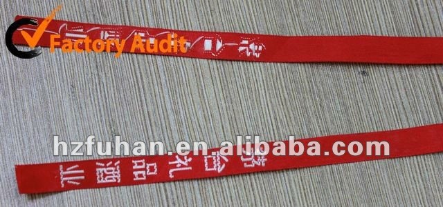 2012 hot sale personalized satin ribbon for clothing