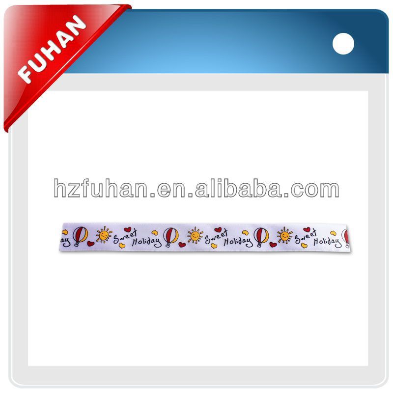 Wholesale custom embroidered woven ribbon