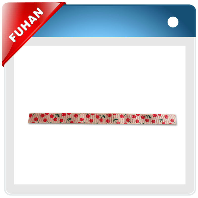2013 Custom design printing label ribbon with pattern