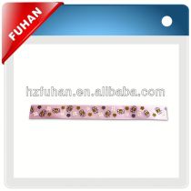 Polyester Decorative elastic ribbon for hair ties