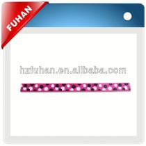 Grosgrain printed ribbon for baby clothing