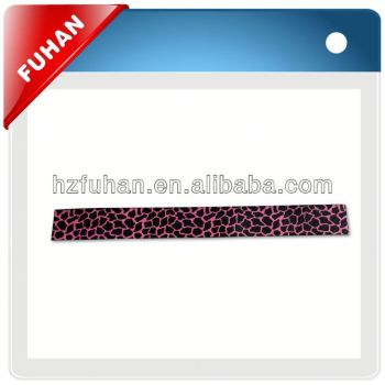 The production of various kinds of general beautiful black and white striped ribbon
