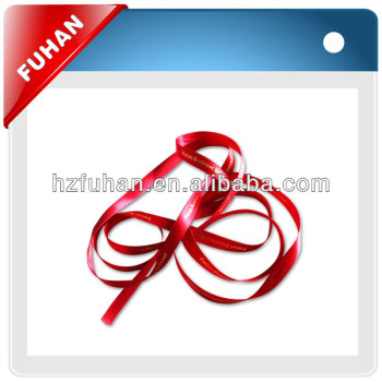 fashionable wholesale customized satin pre-tied ribbon