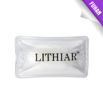 Down feather label pvc price tag filled with feather