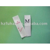 Fabric size label