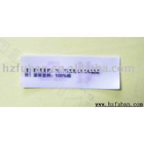 ribbon&fabric care labels size label