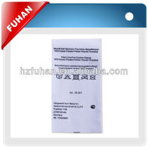 2013 Best Quality washable barcode label for garments