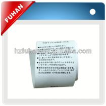 Customized garment printing label