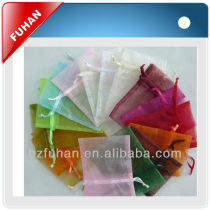 Customized colourful Organza gift bag for packing candy