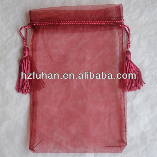 Cheap organza pouch for gift jewelry cosmetic