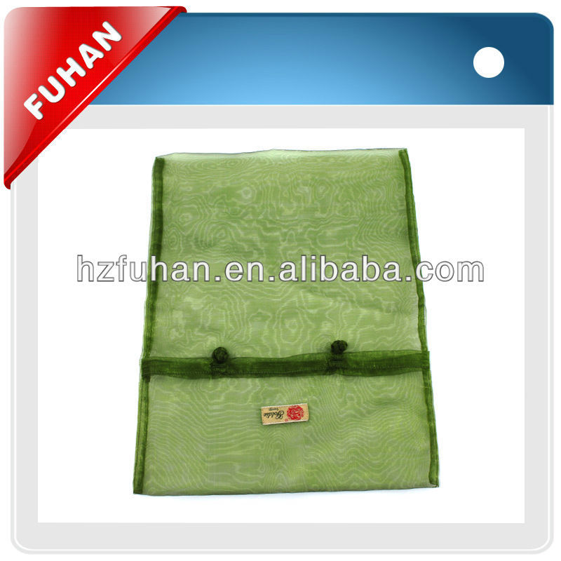 Fast delivery colored mesh jewelry bags