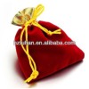 Newest promotional price for velvet jewelry bag with drawstring