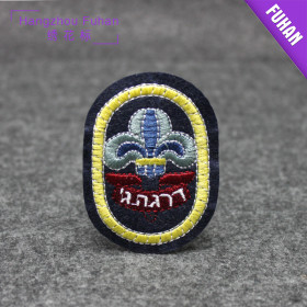Custom fashion patches brand embroidered