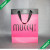 Custom Size Paper shopping bag with Personalzied Printing for Garment