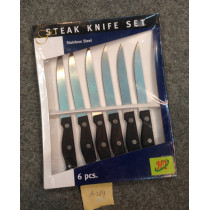 A-284 Hight Quality  Top Sale Wholesale Stainless Steel  Knife Set In Yiwu Market