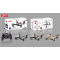 Hot Sale Hight Quality Three Color Remote Control Electric Toy Plane