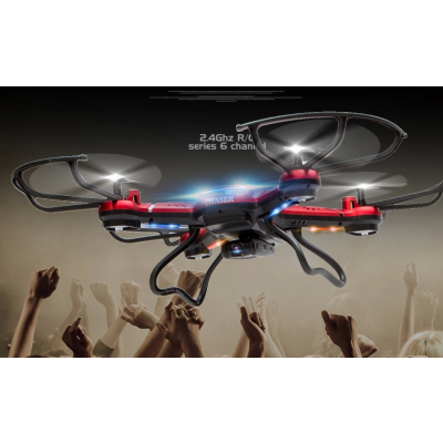 F181 Popular Three Color 2.4G 6 channel Remote Control Electric Toy UFO Helicopter With 2.0 mega pixel HD camera