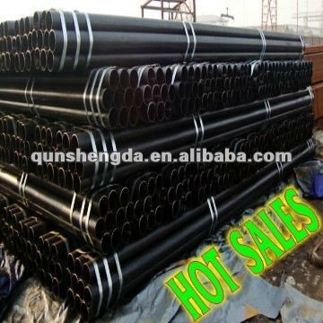 welded steel black painting steel Pipe/tube made In China