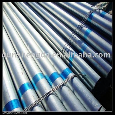 GI steel pipes zinc coating 400g