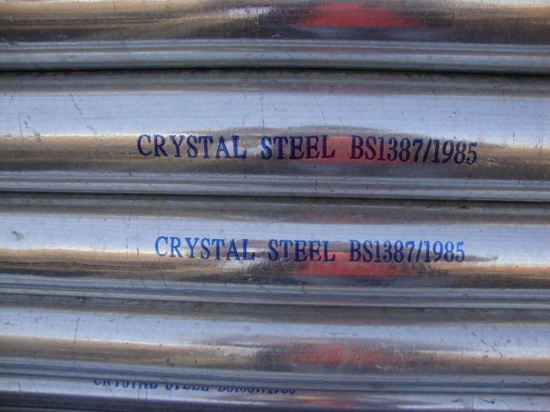 1/2" to 8" Galvanized Pipe for building