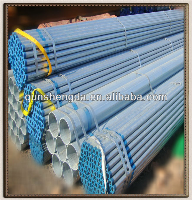 BS1387-1985 Galvanzied Steel Pipe