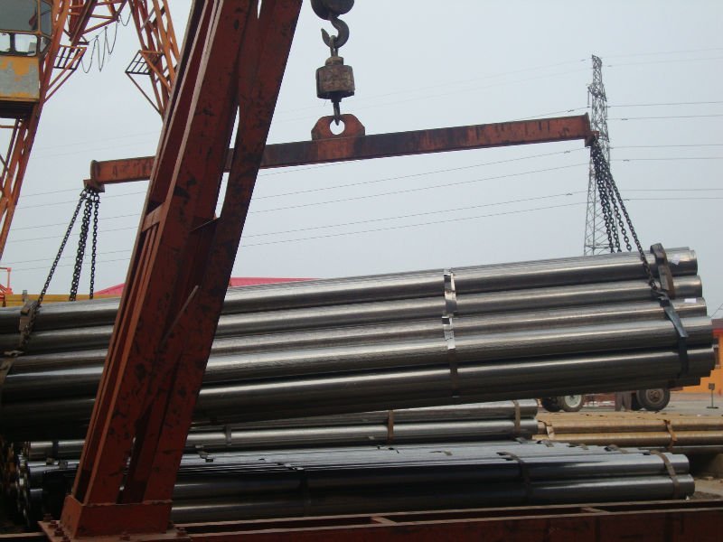 Hot Rolled ERW black steel pipes