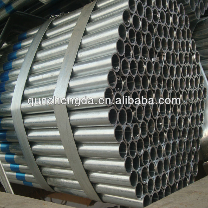 zinc coated tube for building