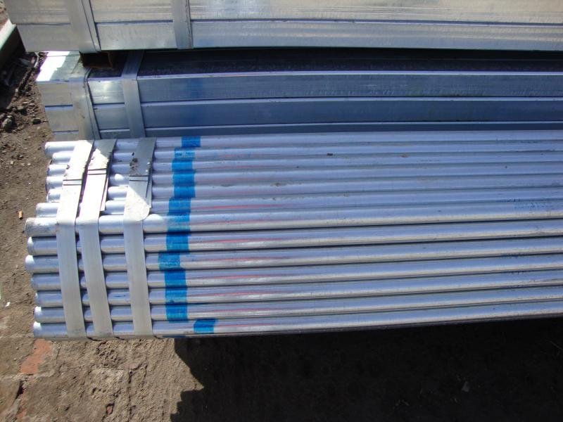 HDG tubes for fence/construction