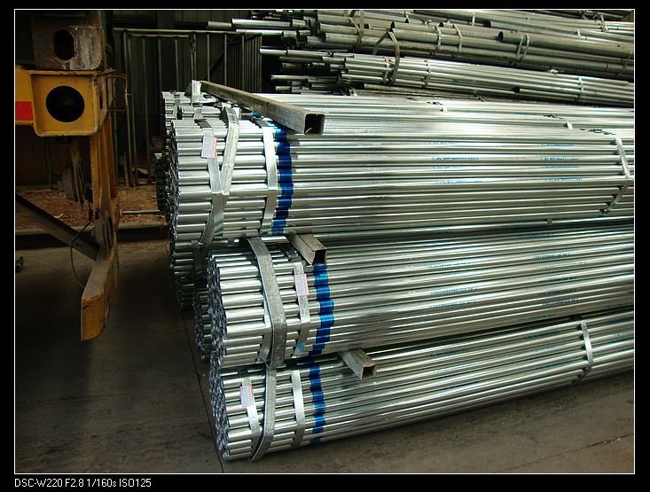 pre galvanized steel pipe for hydraulic