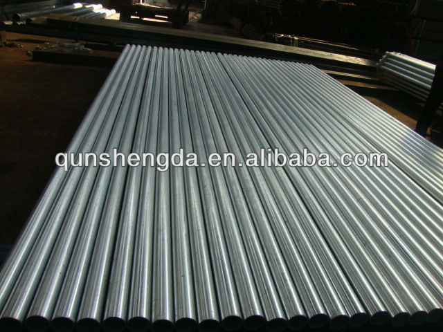 zinc coating pipe for poster board
