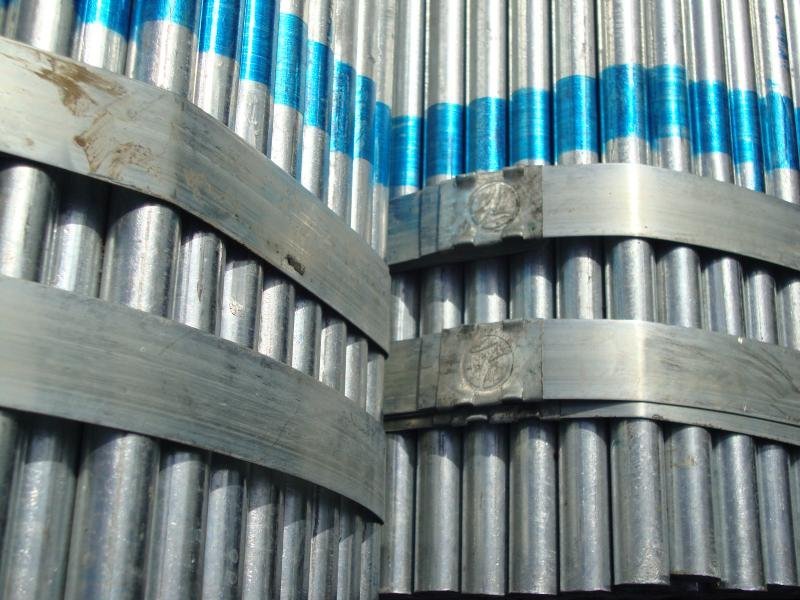 Galvanized steel pipe/tube supplier in tianjin