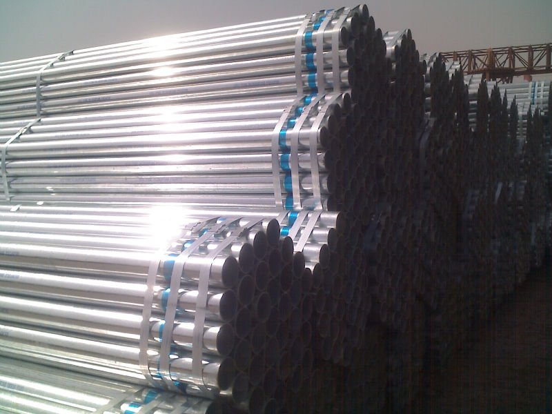 Hot Dipped Galvanized Steel Pipe with PVC CAP