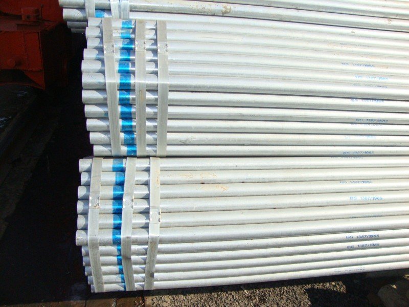 BS 1387 Galvanized carbon Steel Pipes