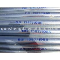 BS1387/ASTM Rigid Galvanized Steel Tube